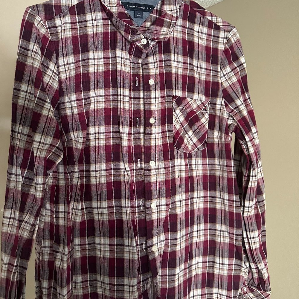 Tommy Hilfiger Women's Plaid Shirt